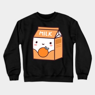 Orange Crewneck Sweatshirt